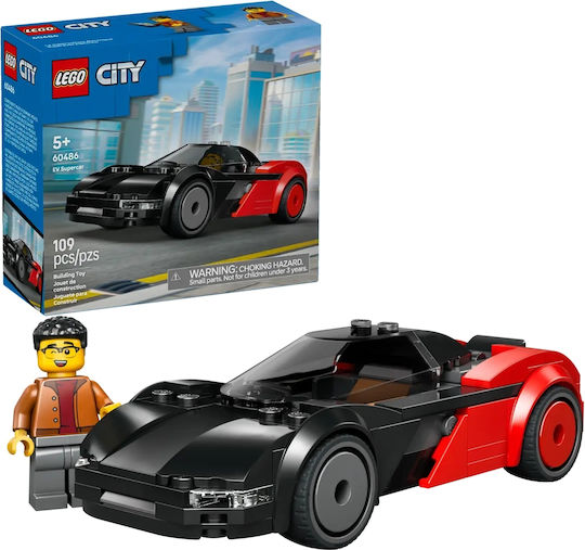 Φωτογραφία προϊόντος: LEGO City EV Supercar για 5+ Ετών