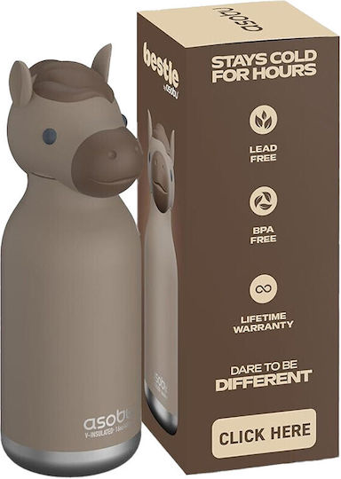 Φωτογραφία προϊόντος: Graffiti BESTIE ΜΠΟΥΚΑΛΙ ΘΕΡΜΟΣ 460ml HORSE ASOBU