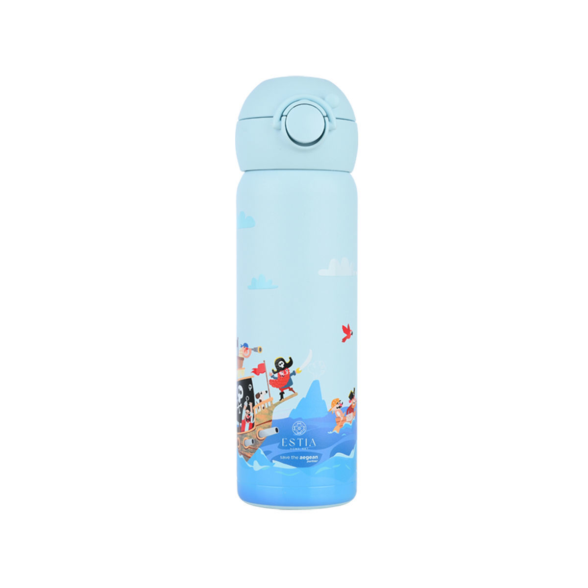 Φωτογραφία προϊόντος: ESTIA HOME ESTIA ΘΕΡΜΟΣ ΠΑΙΔΙΚΟ WONDER BOTTLE SAVE THE AEGEAN 500ml TREASURE QUEST