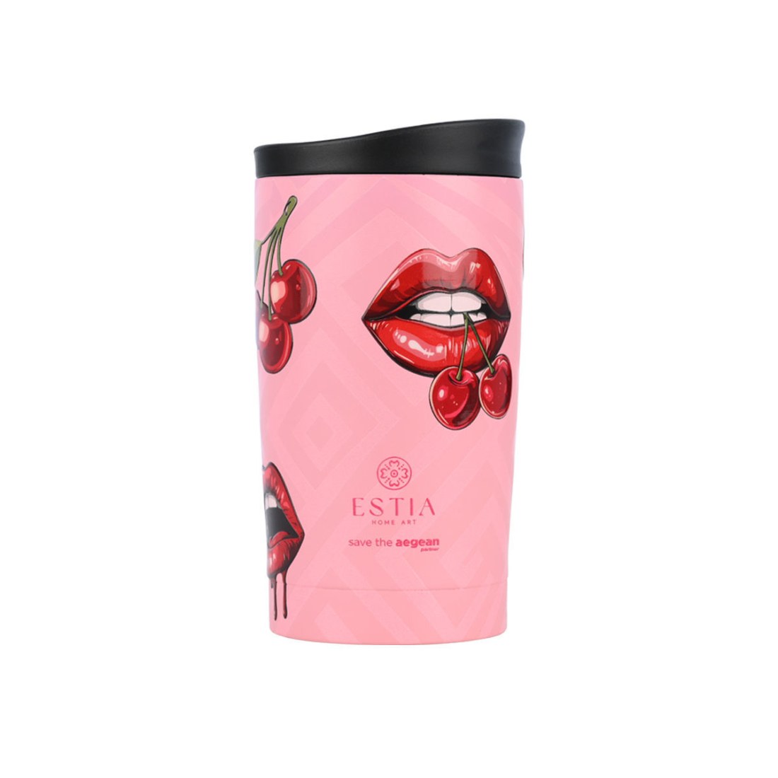 Φωτογραφία προϊόντος: ESTIA ΘΕΡΜΟΣ TRAVEL MUG SAVE THE AEGEAN 350ml BLUSH POP