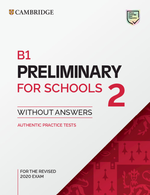 Φωτογραφία προϊόντος: CAMBRIDGE UNIVERSITY PRESS CAMBRIDGE PRELIMINARY ENGLISH TEST FOR SCHOOLS 2 SB