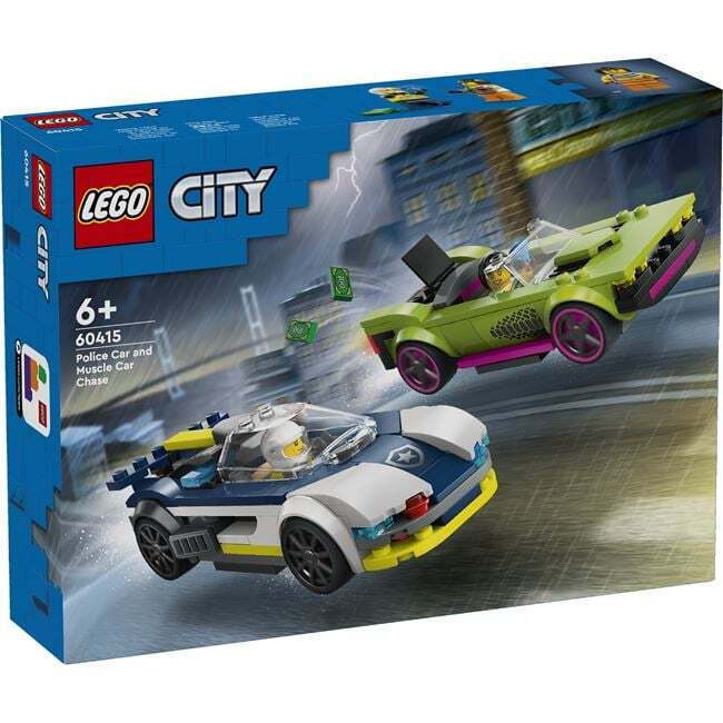 Φωτογραφία προϊόντος: Lego 60415 POLICE CAR AND MUSCLE CAR CHASECITY POLICE