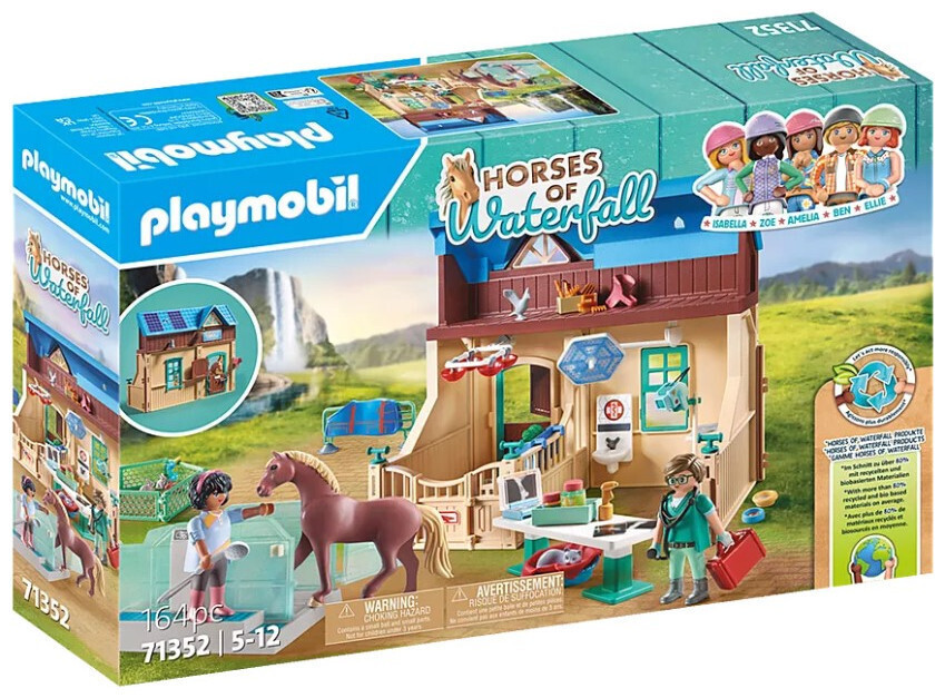 Φωτογραφία προϊόντος: Playmobil Horses Of Waterfall Κτηνιατρική Κλινική Αλόγων για 5-12 ετών