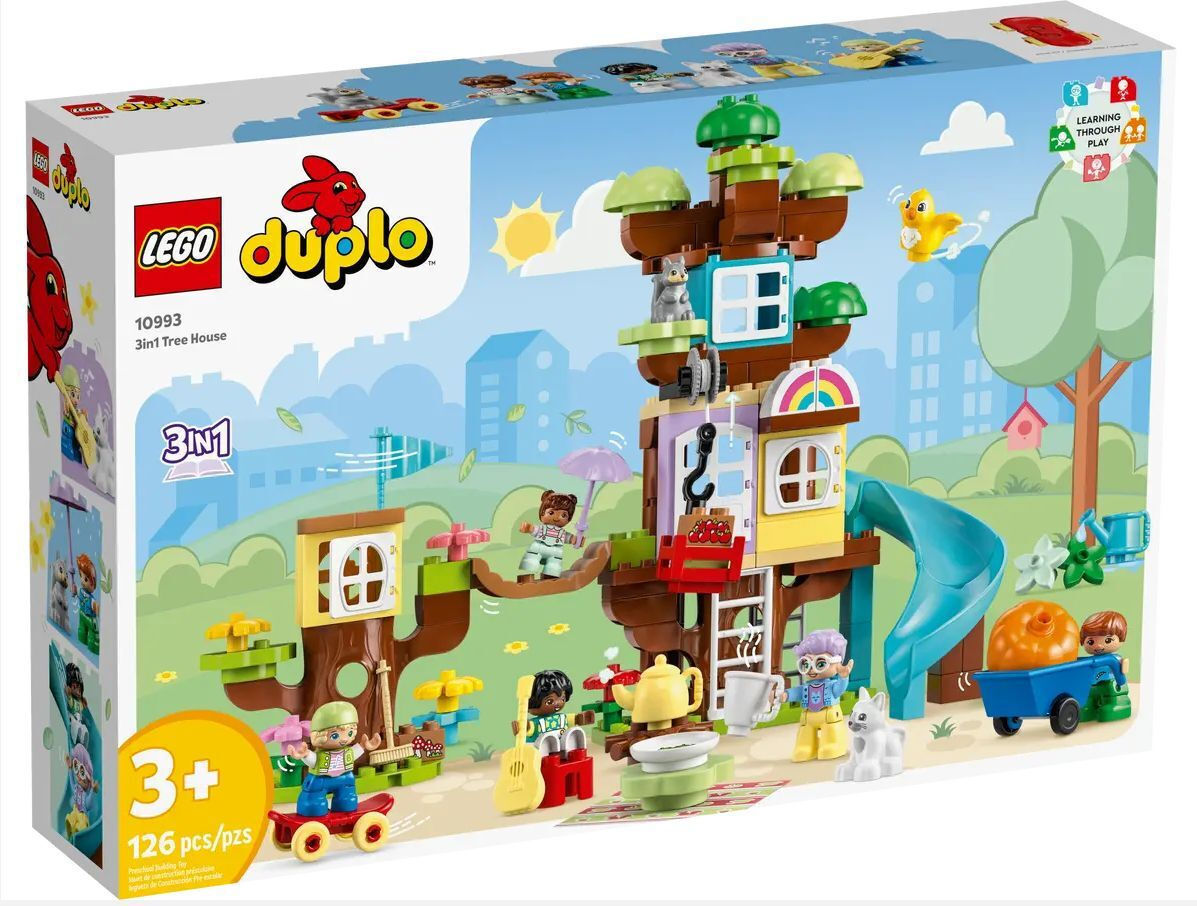 Φωτογραφία προϊόντος: 10993-Lego Duplo 3 in1 Tree House για 3+ ετών