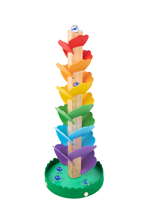 Φωτογραφία προϊόντος: 4M Tooky Toys Πολύχρωμος Πύργος με Μπίλιες από Ξύλο για 36+ Μηνών