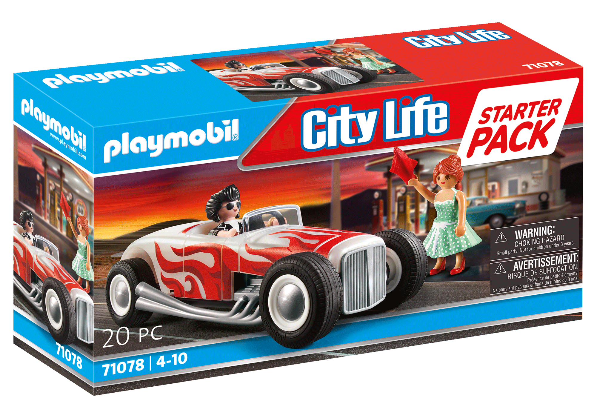 Φωτογραφία προϊόντος: Playmobil City Life Starter Pack Ζευγάρι Με Vintage Αυτοκίνητο