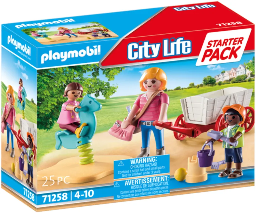 Φωτογραφία προϊόντος: Playmobil Νηπιαγωγός Με Παιδάκια Και Καροτσάκι (71258)