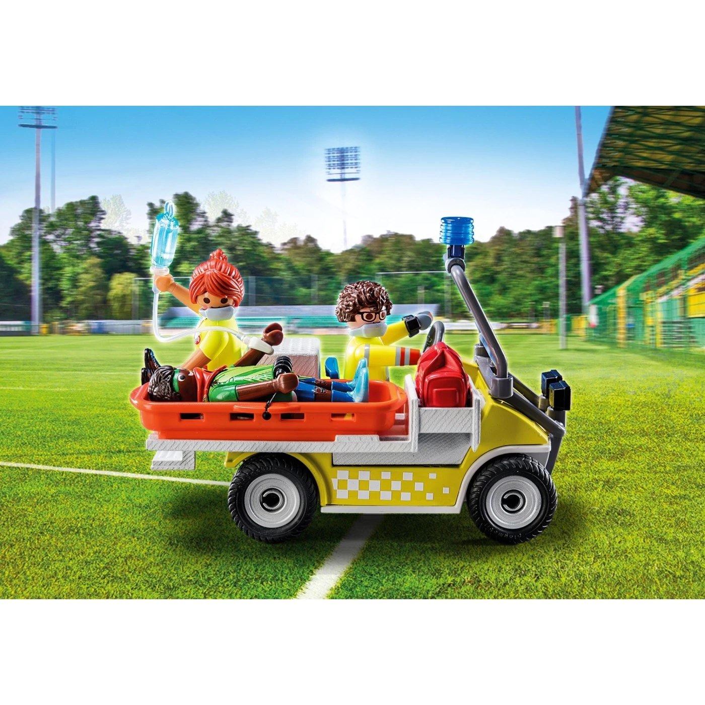 Φωτογραφία προϊόντος: Playmobil City Life Μεγάλο Ιατρικό Κέντρο Όχημα Διάσωσης