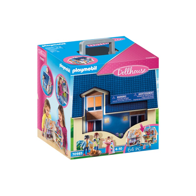 Φωτογραφία προϊόντος: Playmobil Βαλιτσάκι Dollhouse Μοντέρνο Κουκλόσπιτο για 4-10 ετών