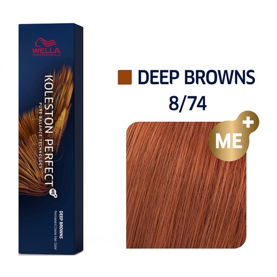 Φωτογραφία προϊόντος: Wella Koleston Perfect Me+ 8/74 Deep Browns 60ml