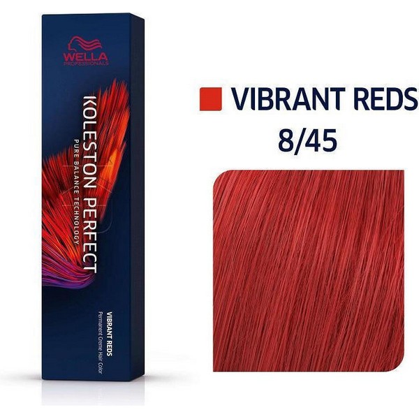 Φωτογραφία προϊόντος: Wella Koleston Perfect ME+ 8/45 Vibrant Reds 60ml