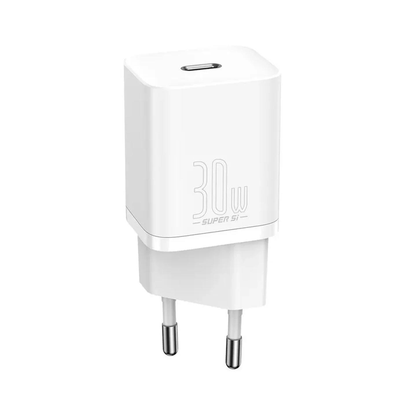 Φωτογραφία προϊόντος: Baseus Super Si USB-C Φορτιστής 30W - Λευκό