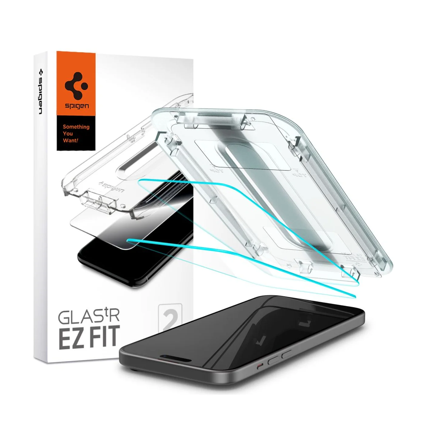 Φωτογραφία προϊόντος: Spigen Glas.TR EZ Fit Τζαμάκι Προστασίας για iPhone 15/16 (2τμχ) AGL06903