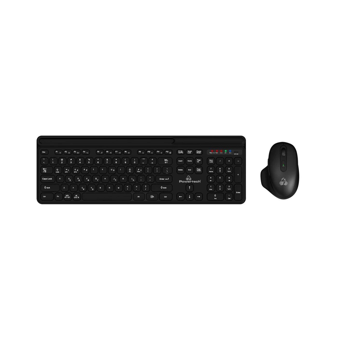 Φωτογραφία προϊόντος: Powertech PT-1154 Ασύρματο Σετ Πληκτρολόγιο & Ποντίκι GR