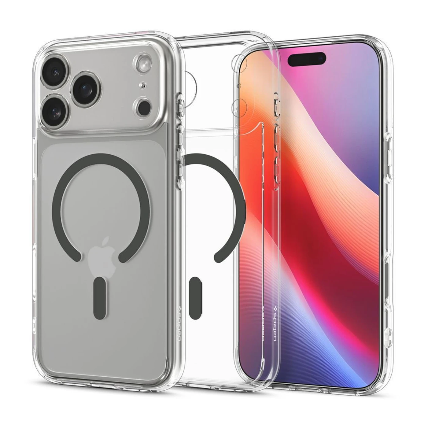 Φωτογραφία προϊόντος: Spigen Ultra Hybrid Mag Back Cover Θήκη για iPhone 17 Pro Max - Clear Grey