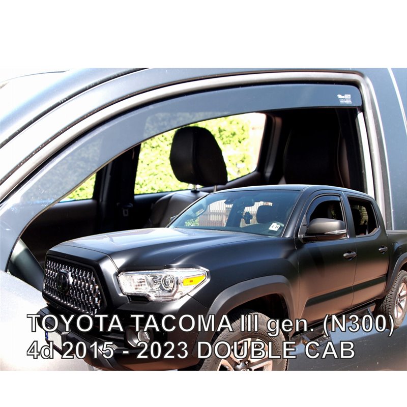 Φωτογραφία προϊόντος: Toyota Tacoma N300 4 Door Double Cab (2015-2023) ανεμοθραύστες Heko - 2τμχ. εμπρός