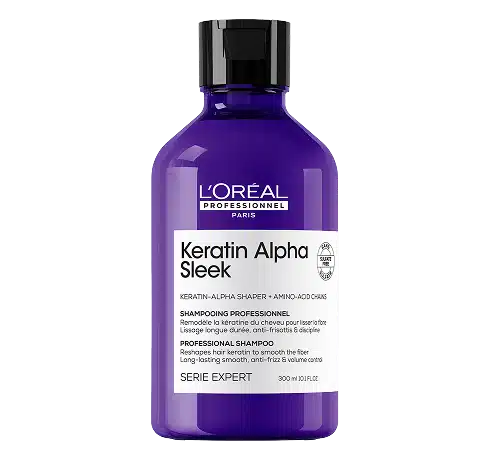 Φωτογραφία προϊόντος: L'Oreal Paris L'Oreal Professionel Keratin Alpha Sleek Shampoo 300ml