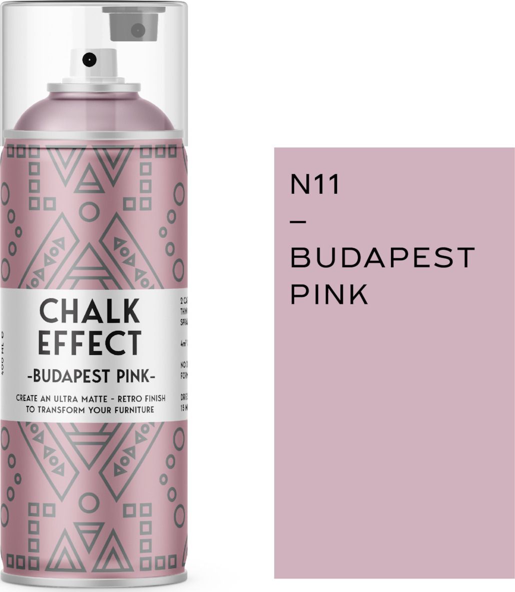 Φωτογραφία προϊόντος: COSMOS LAC Σπρέι COSMOS Chalk Effect Ν11 BUDAPEST PINK- ΡΟΖ 400ml
