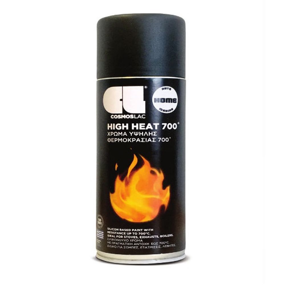 Φωτογραφία προϊόντος: Σπρέι COSMOS LAC HIGH HEAT ΜΑΥΡΟ No351 400ml