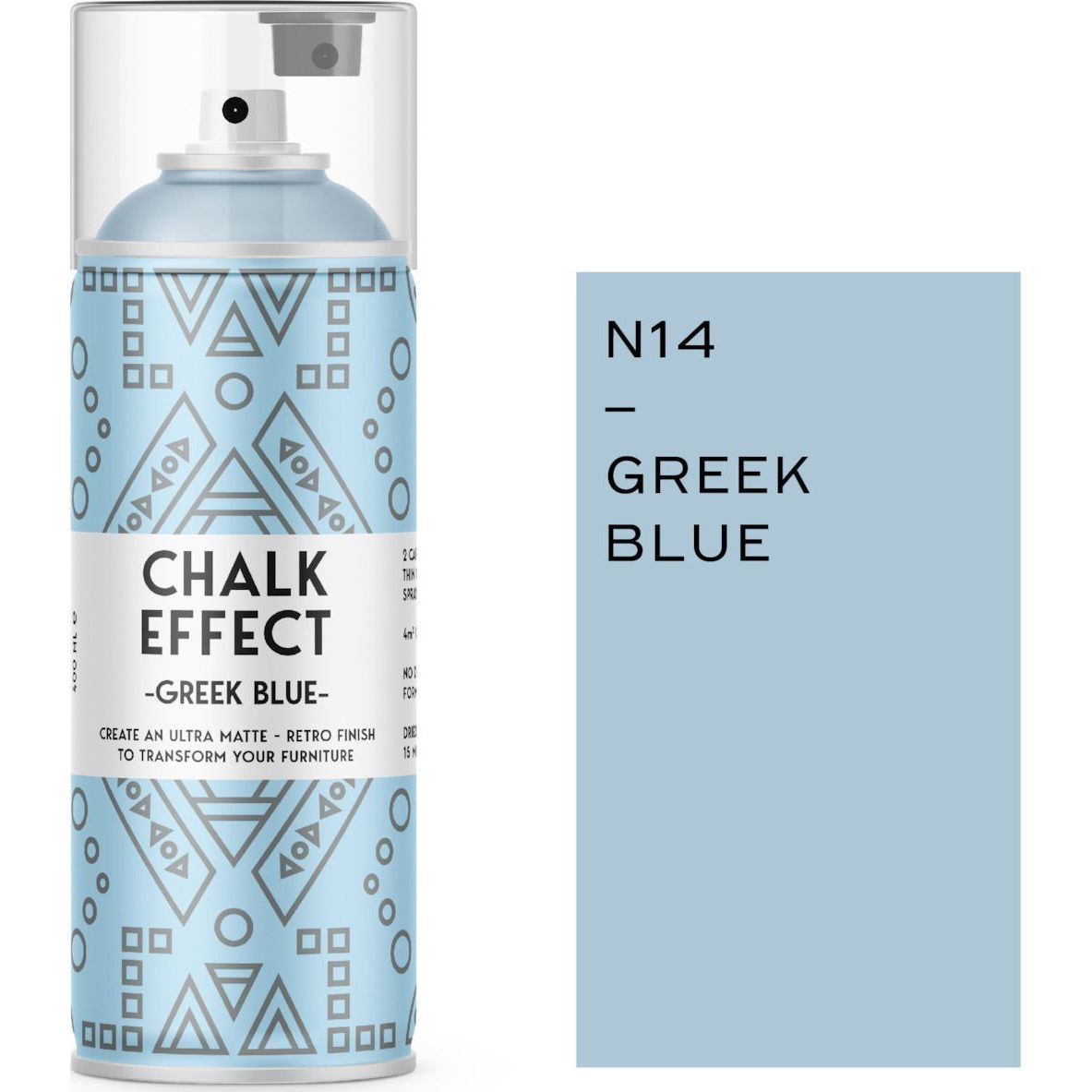 Φωτογραφία προϊόντος: COSMOS LAC Σπρέι COSMOS Chalk Effect Ν14 GREEK BLUE-ΜΠΛΕ ΑΝΟΙΧΤΟ 400ml