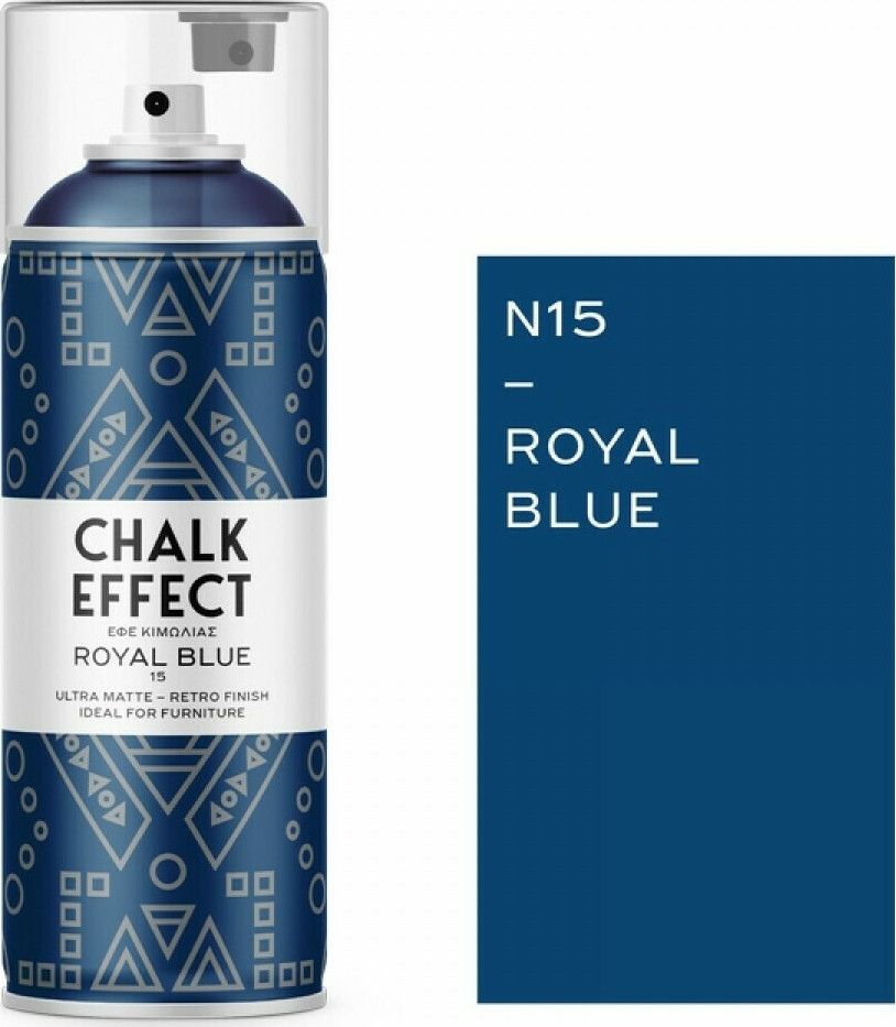 Φωτογραφία προϊόντος: COSMOS LAC Σπρέι COSMOS Chalk Effect Ν15 ROYAL BLUE- ΜΠΛΕ 400ml