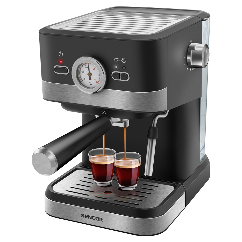 Φωτογραφία προϊόντος: Μηχανή καφέ espresso Sencor SES 1721BK 20 Bar Μαύρη 1050W