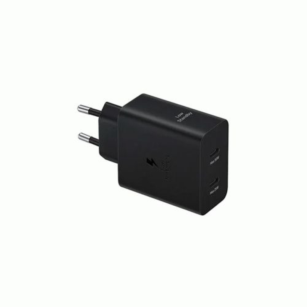 Φωτογραφία προϊόντος: Samsung Fast GaN Travel Charger 50W Duo + Cable Type C To Type C Black