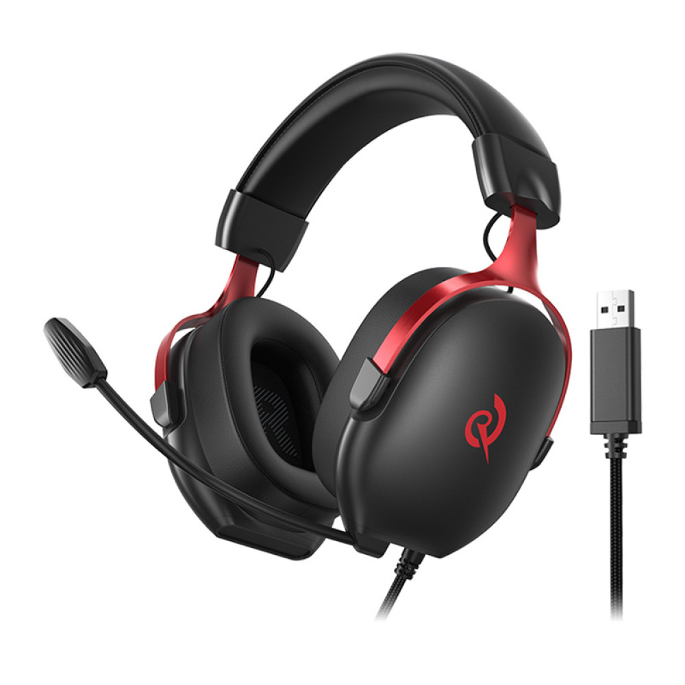 Φωτογραφία προϊόντος: QCY Heroad VN200 PRO 7.1 USB - Wired RGB Gaming Headset PS4/PS5/PC