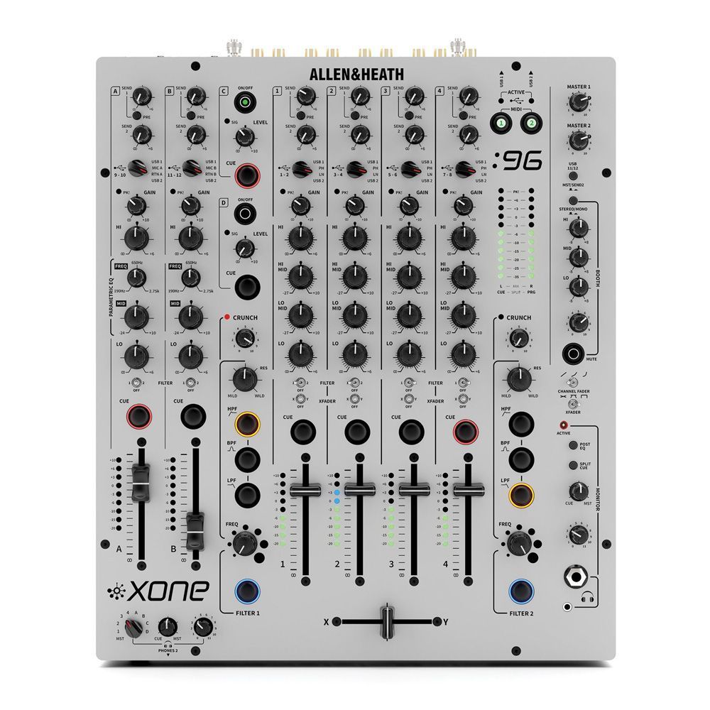 Φωτογραφία προϊόντος: Allen Heath Allen & Heath XONE-96 - Αναλογικός DJ mixer 6 + 2 καναλιών