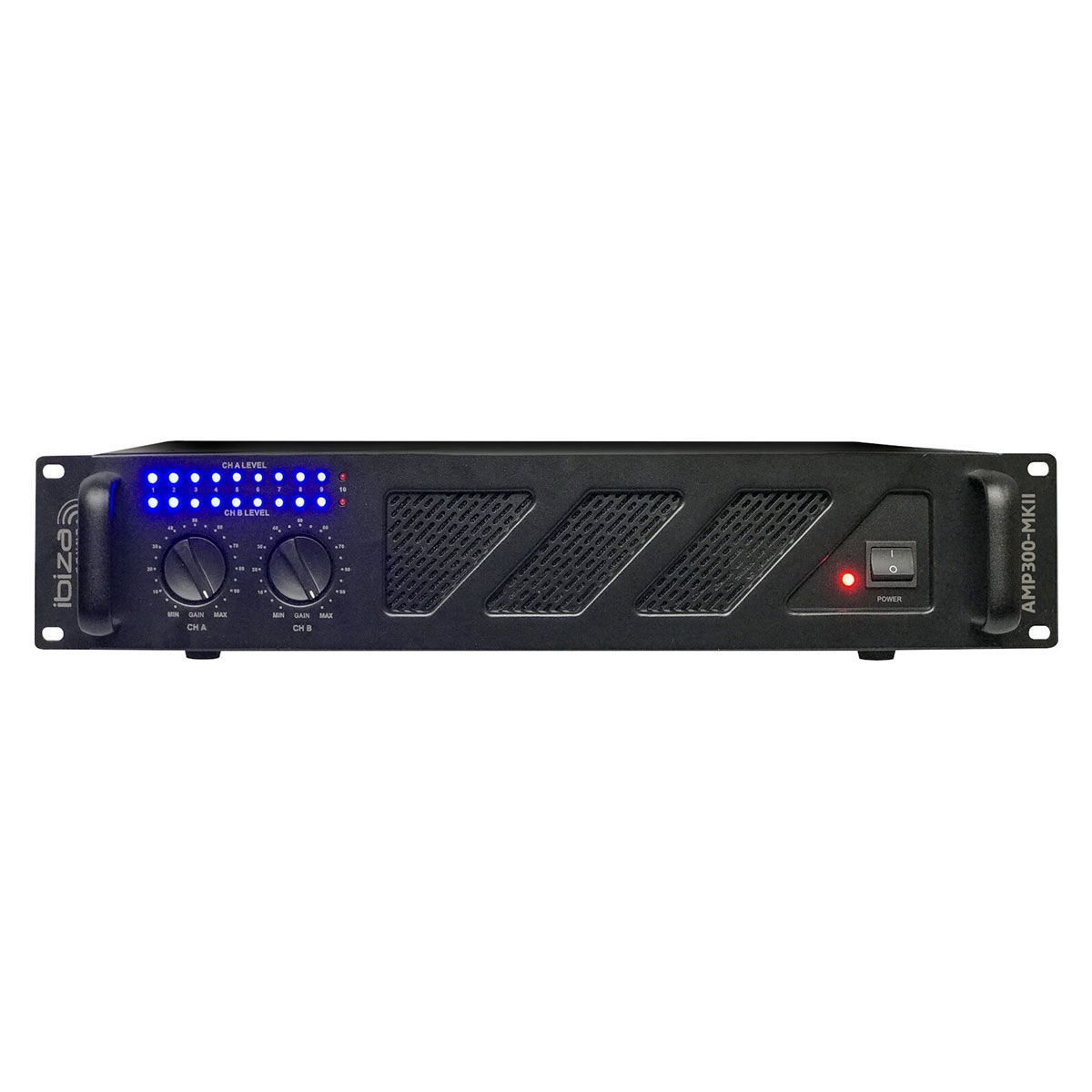 Φωτογραφία προϊόντος: Ibiza AMP300-MKII - Τελικός ενισχυτής 2 καναλιών 2 x 240W/4Ω