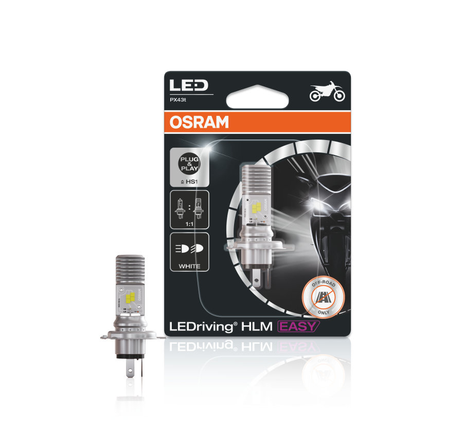 Φωτογραφία προϊόντος: Λάμπα Osram LED HS1 12V5 5.5W P43T 6000K Ledriving HLM Easy OSRAM OSR-HS1-5/5.5W-LED