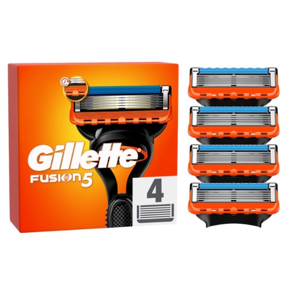 Φωτογραφία προϊόντος: Gillette Fusion 5 Ανταλλακτικά ΞυριStickής Μηχανής 4τμχ