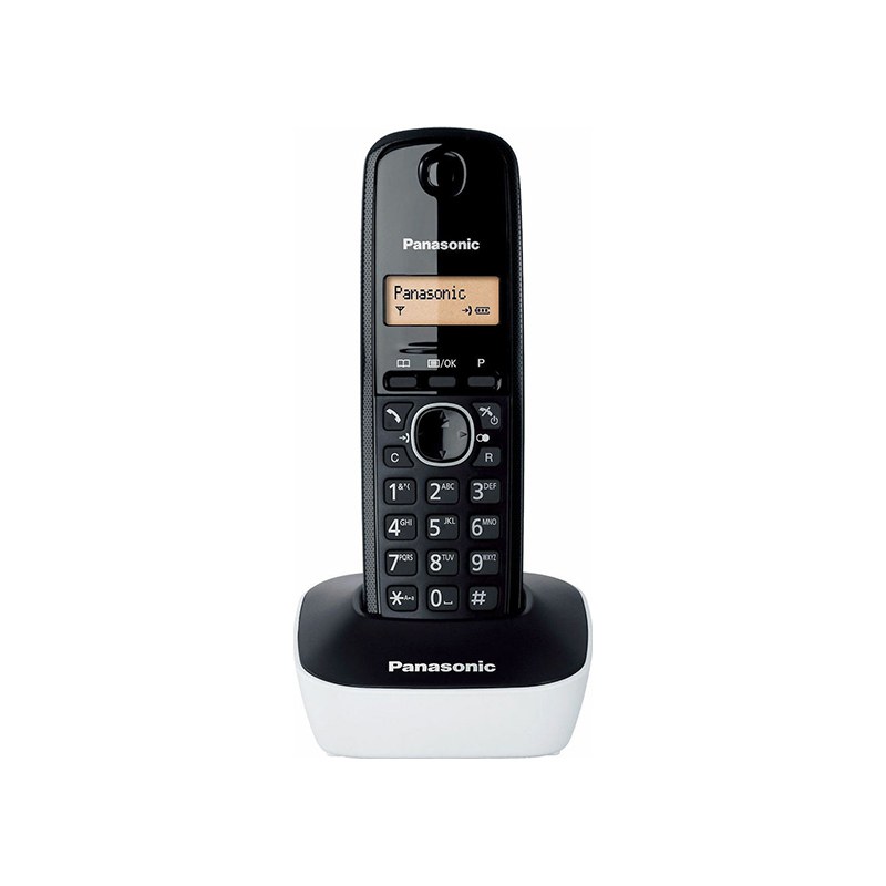 Φωτογραφία προϊόντος: Ασύρματο Τηλέφωνο Panasonic KX-TG1611 Μαύρο/Λευκό (KX-TG1611GRW)