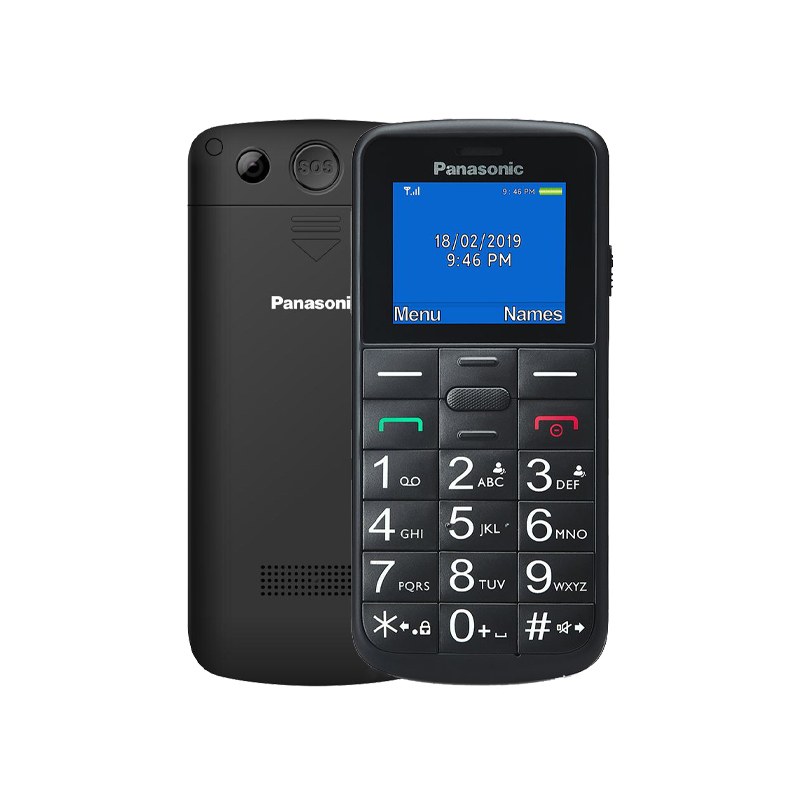 Φωτογραφία προϊόντος: Panasonic KX-TU110 Dual Sim Μαύρο (KX-TU110EXB)