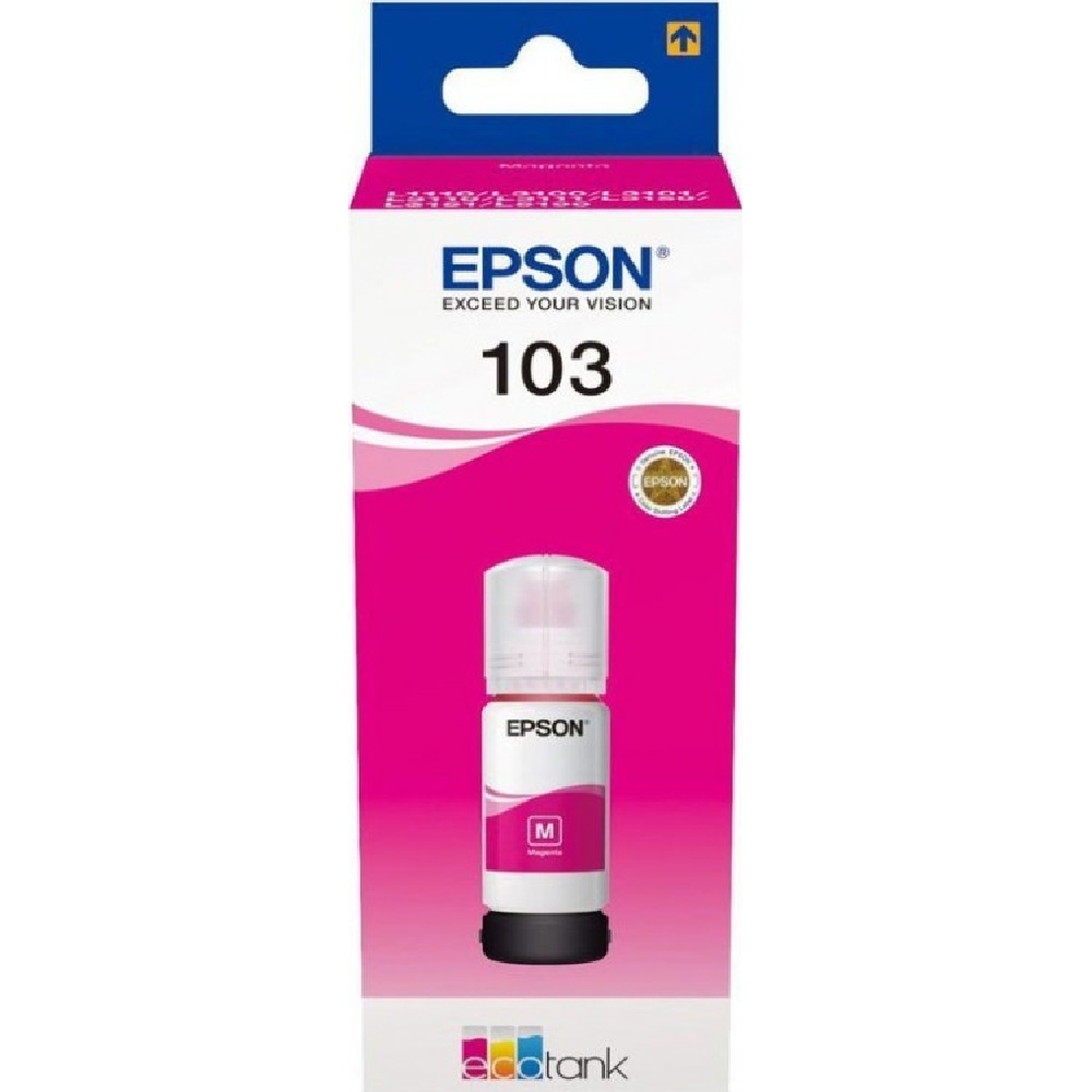 Φωτογραφία προϊόντος: Epson 103 Μελάνι Εκτυπωτή InkJet Ματζέντα (C13T00S34A)