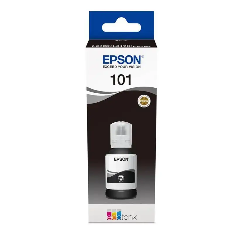 Φωτογραφία προϊόντος: Epson 101 Μελάνι Εκτυπωτή InkJet 127ml Black (C13T03V14A)