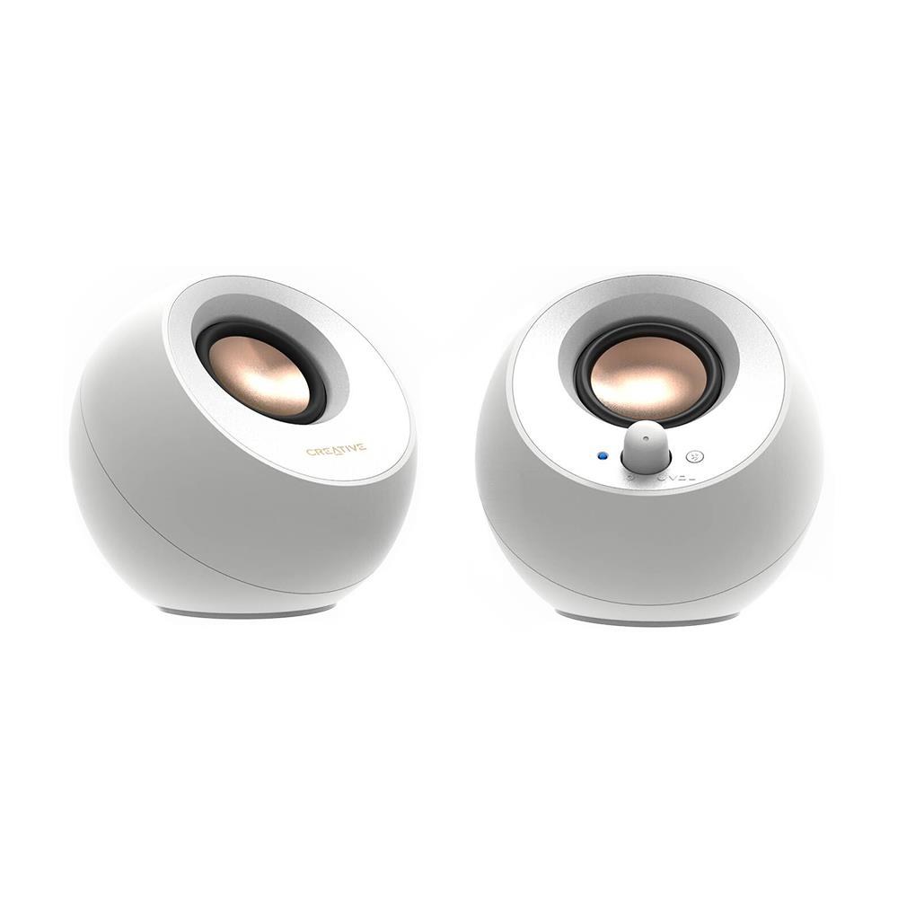 Φωτογραφία προϊόντος: SPEAKERS CREATIVE PEBBLE V3 USB 2.0 WHT