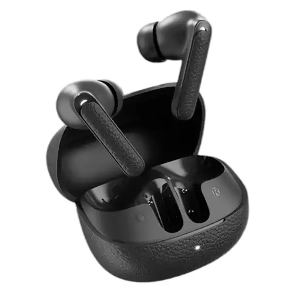 Φωτογραφία προϊόντος: QCY Buds ANC Black (HT15)- 45db ANC TWS Earbuds 35h 5 mic ENC, ear-canal adaptive tech, leather case