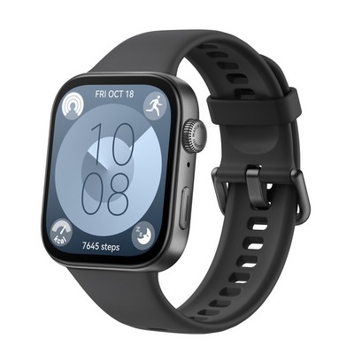 Φωτογραφία προϊόντος: Huawei Watch Fit 3 Aluminium 43mm Αδιάβροχο με Παλμογράφο (Μαύρο)