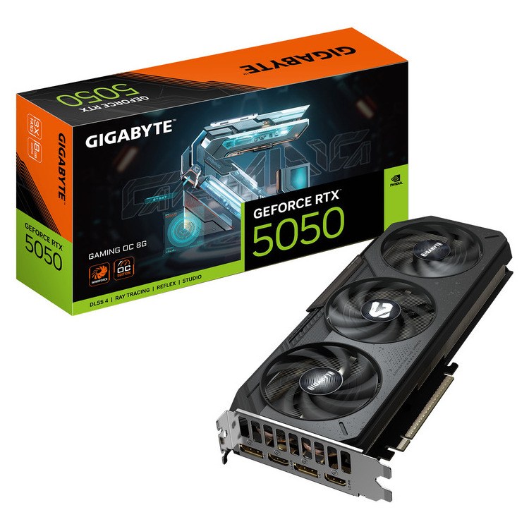 Φωτογραφία προϊόντος: GIGABYTE VGA GV-N5050GAMING OC-8GD, 8GB, GDDR6