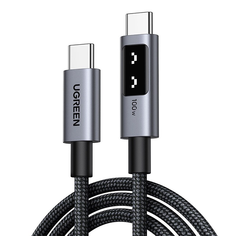 Φωτογραφία προϊόντος: UGREEN L509 Uno Fast Charging Cable USB-C to USB-C PD 100W 5A 3m Black (35513)