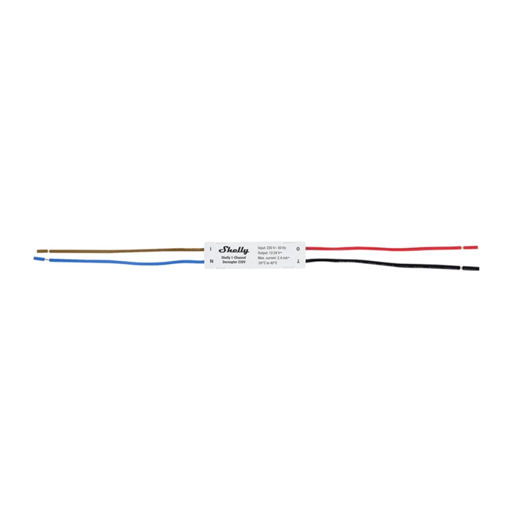 Φωτογραφία προϊόντος: Elvhx 3800238072117 | Shelly 1-Channel Decoupler 230V
