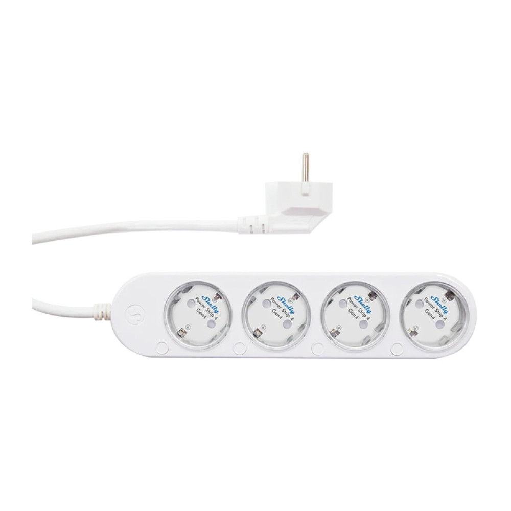 Φωτογραφία προϊόντος: Elvhx 3800238070564 | Shelly Power Strip 4 Gen4 White - EAN 3800238070564