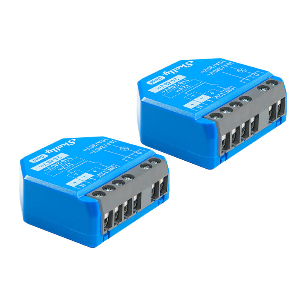 Φωτογραφία προϊόντος: Elvhx 3800238070694 | Shelly 1 Gen4 2-pack - EAN 3800238070694