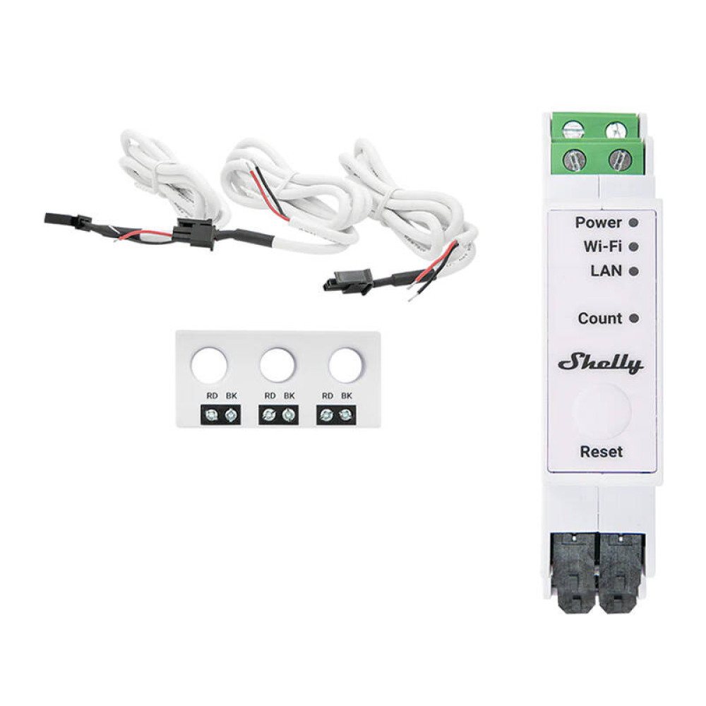 Φωτογραφία προϊόντος: Elvhx 3800235268193 | Shelly Pro 3EM-3CT63 - EAN 3800235268193