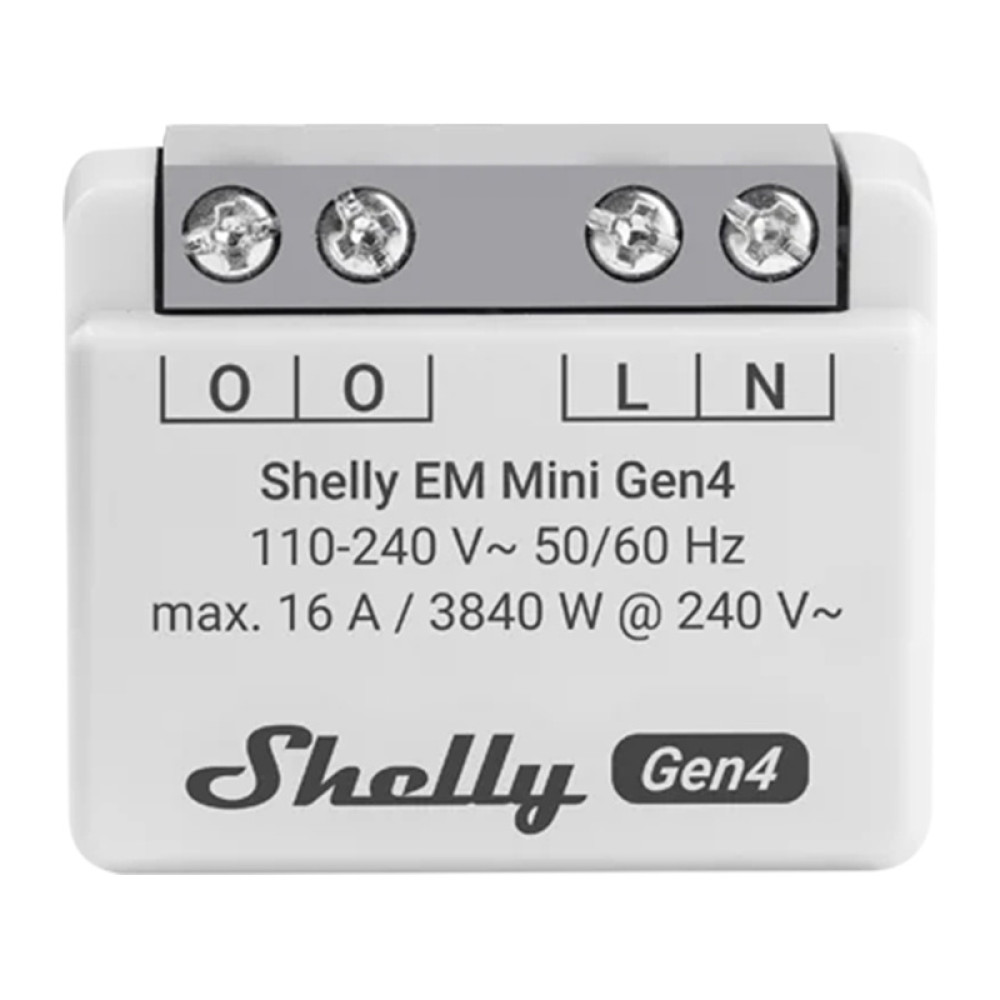 Φωτογραφία προϊόντος: Elvhx 3800238070823 | Shelly EM Mini Gen4 - EAN 3800238070823