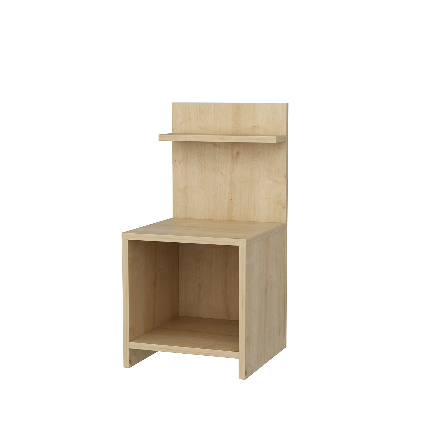 Φωτογραφία προϊόντος: Κομοδίνο Ulman Megapap χρώμα sapphire oak 35x37x72εκ.