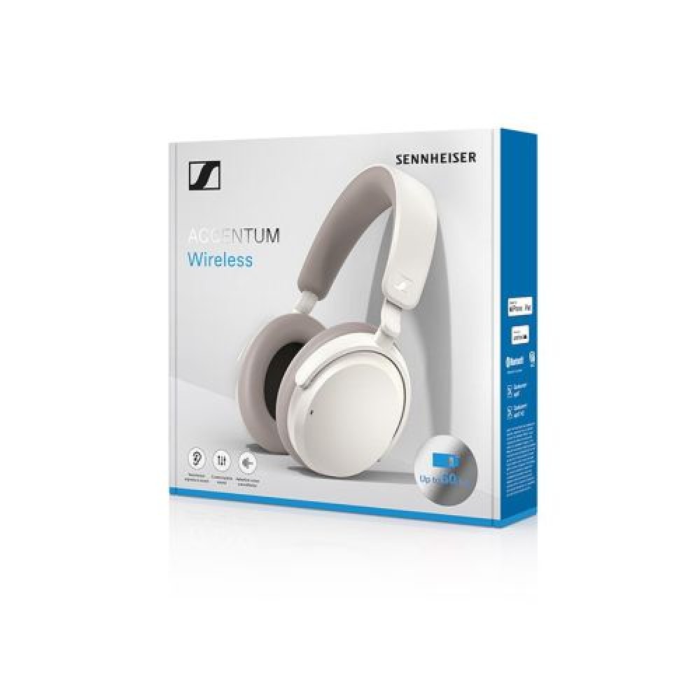 Φωτογραφία προϊόντος: SENNHEISER ACCENTUM Wireless White Ακουστικά με Μικρόφωνο Bluetooth