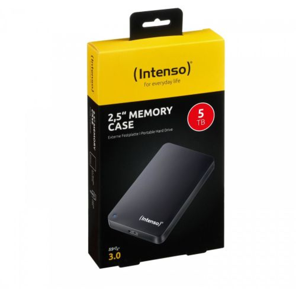 Φωτογραφία προϊόντος: Intenso HDD External 2.5" 5TB USB 3.2, Black EU (6021513)