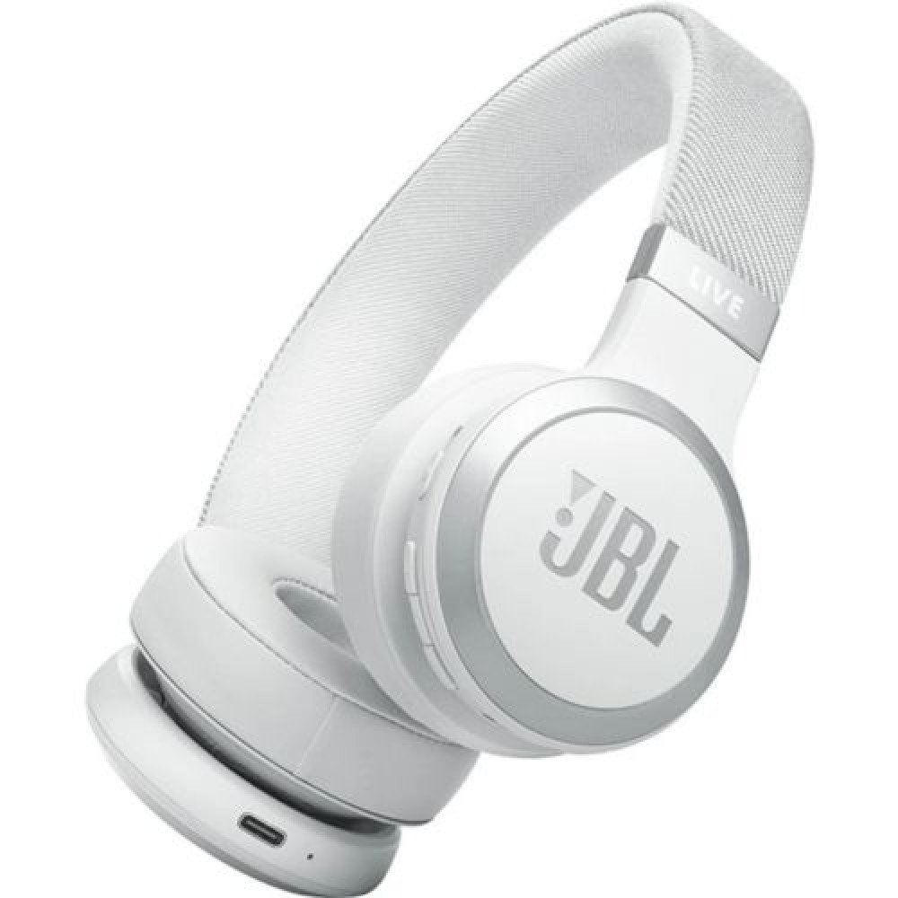 Φωτογραφία προϊόντος: JBL Live 670NC Bluetooth Wireless On-Ear Headphones White EU